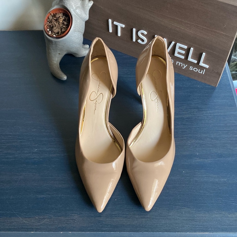 Tan High Heels